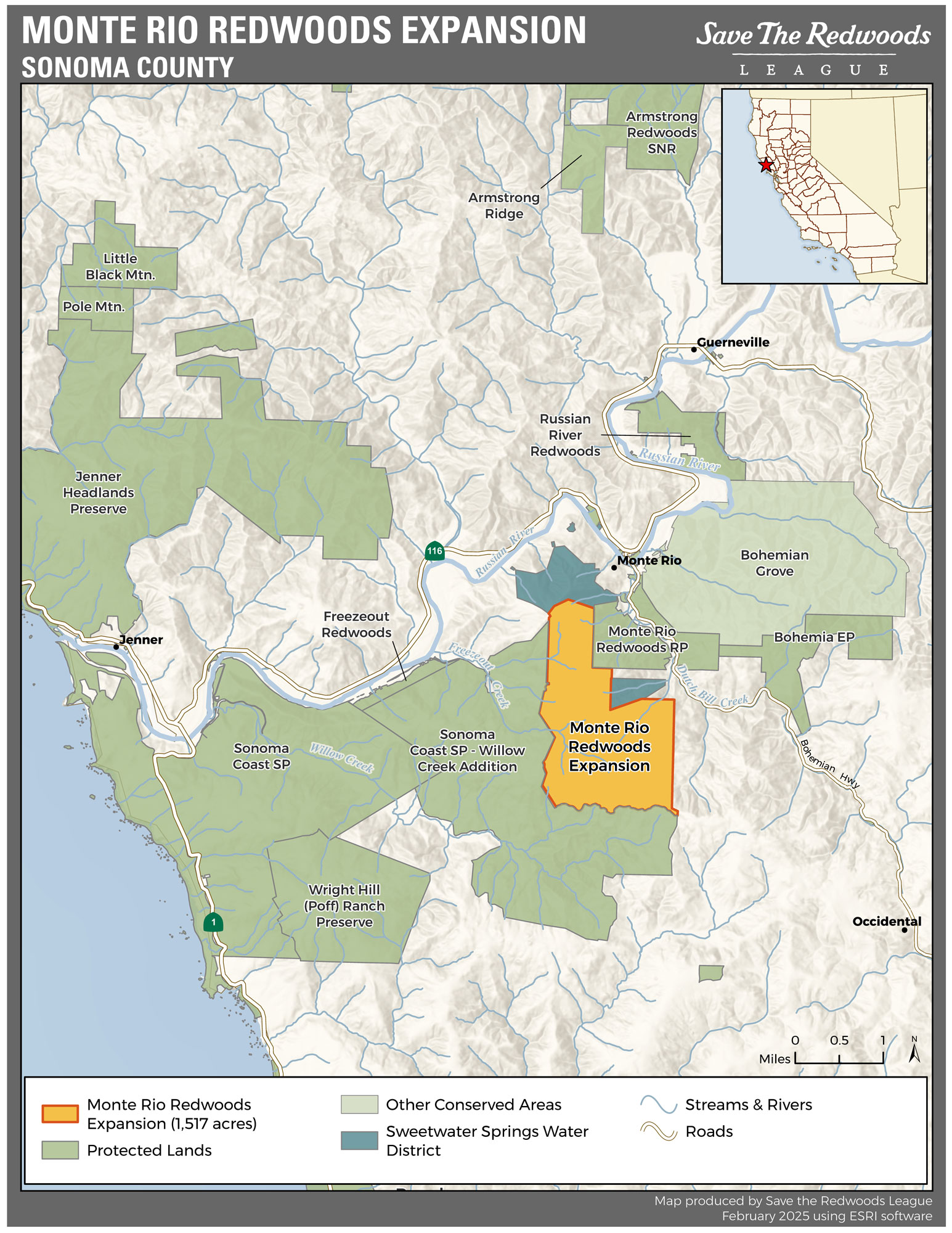 Monte Rio Expansion Map